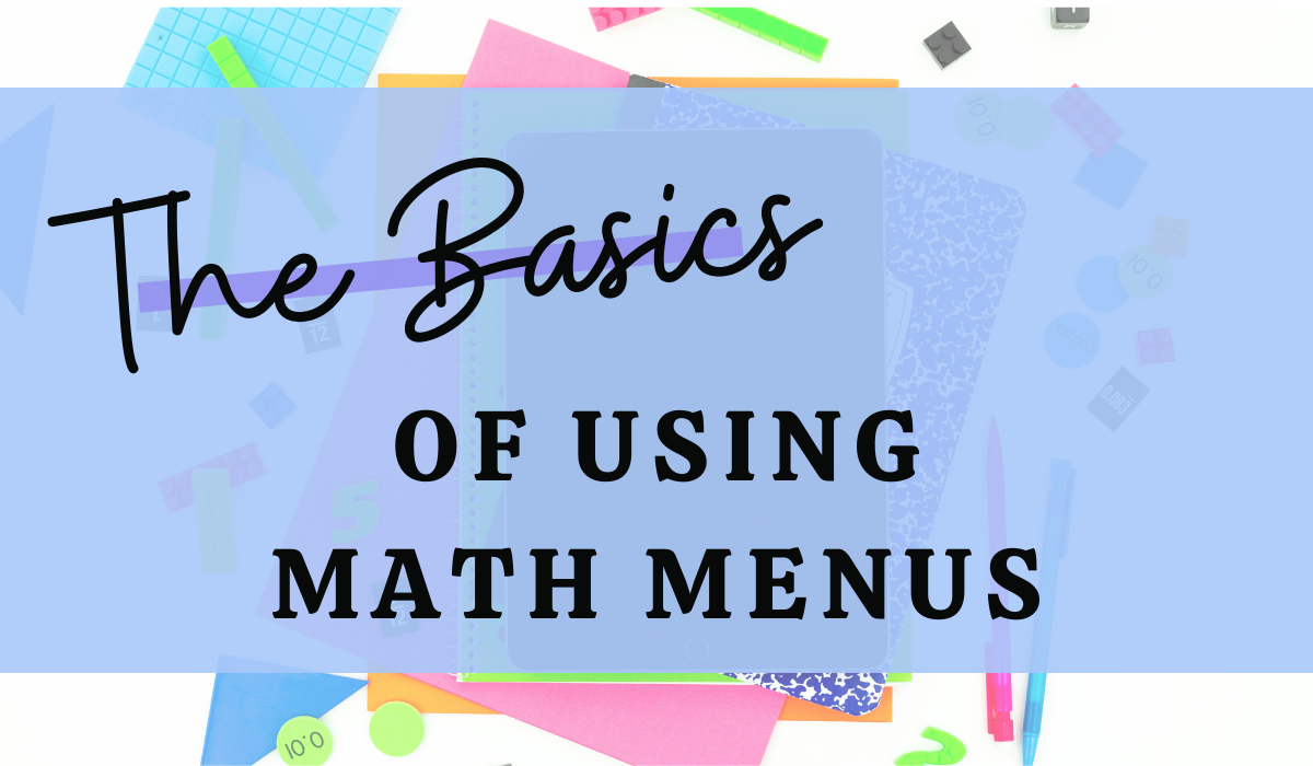 Understanding Menus BUNDLE - Reading Menus & Menu Math - Life