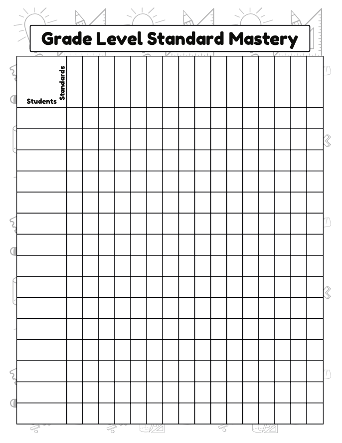 Grade level tracker