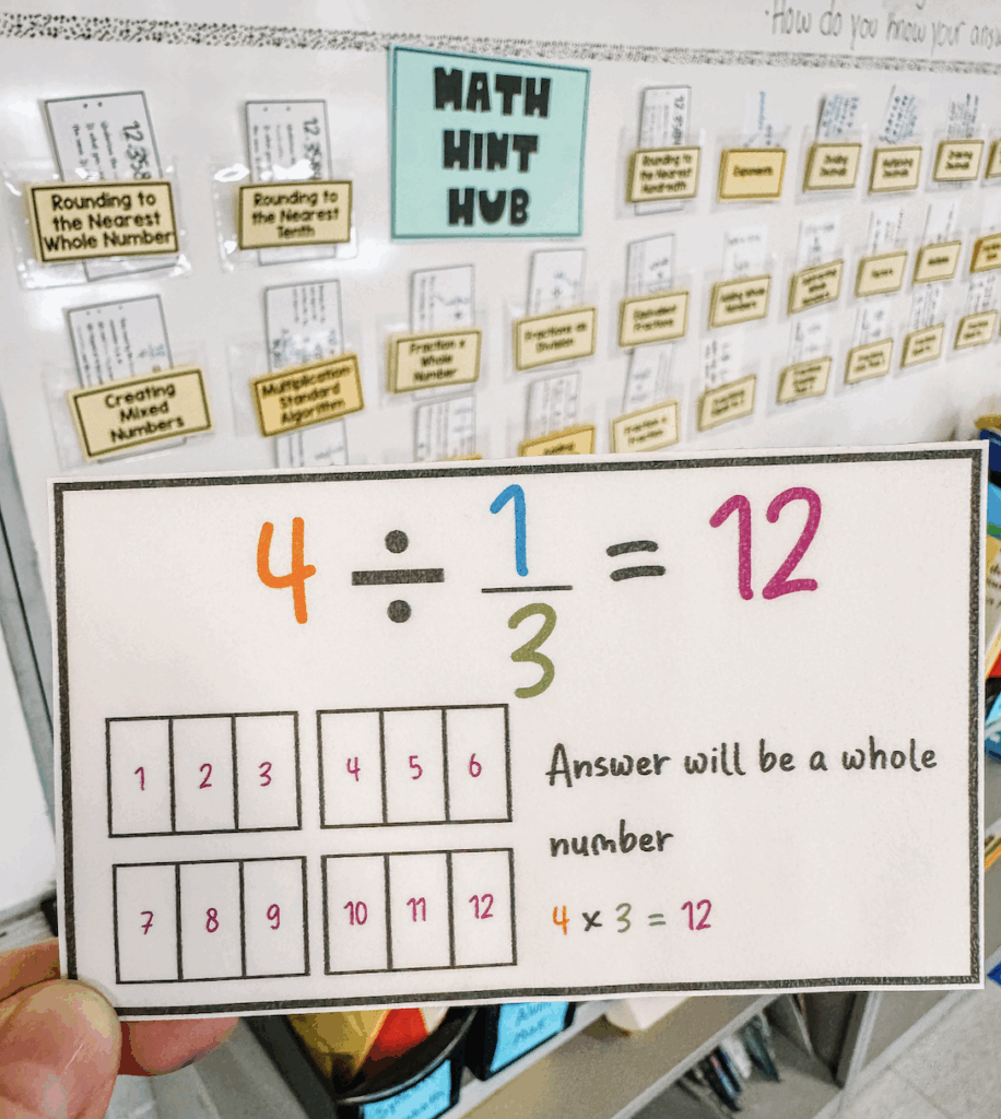 How to Start Using the Math Hint Hub - Math with Ms. Matherson